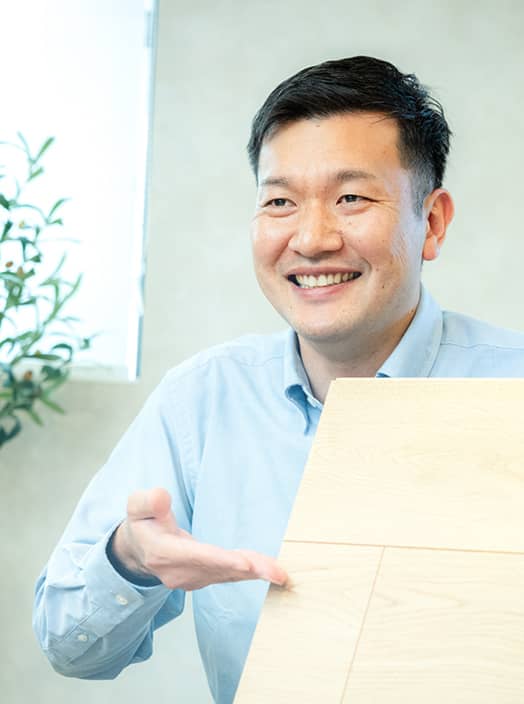 内装リフォーム営業職の仕事風景