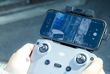 外装リフォームの施工現場